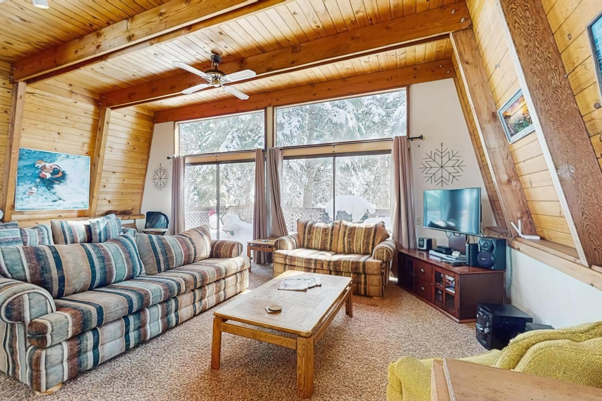 Retro Family Gathering Home In Tahoe Donner ทรักกี ภายนอก รูปภาพ